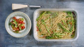 Chorizo and Squid, and Simple Spaghetti