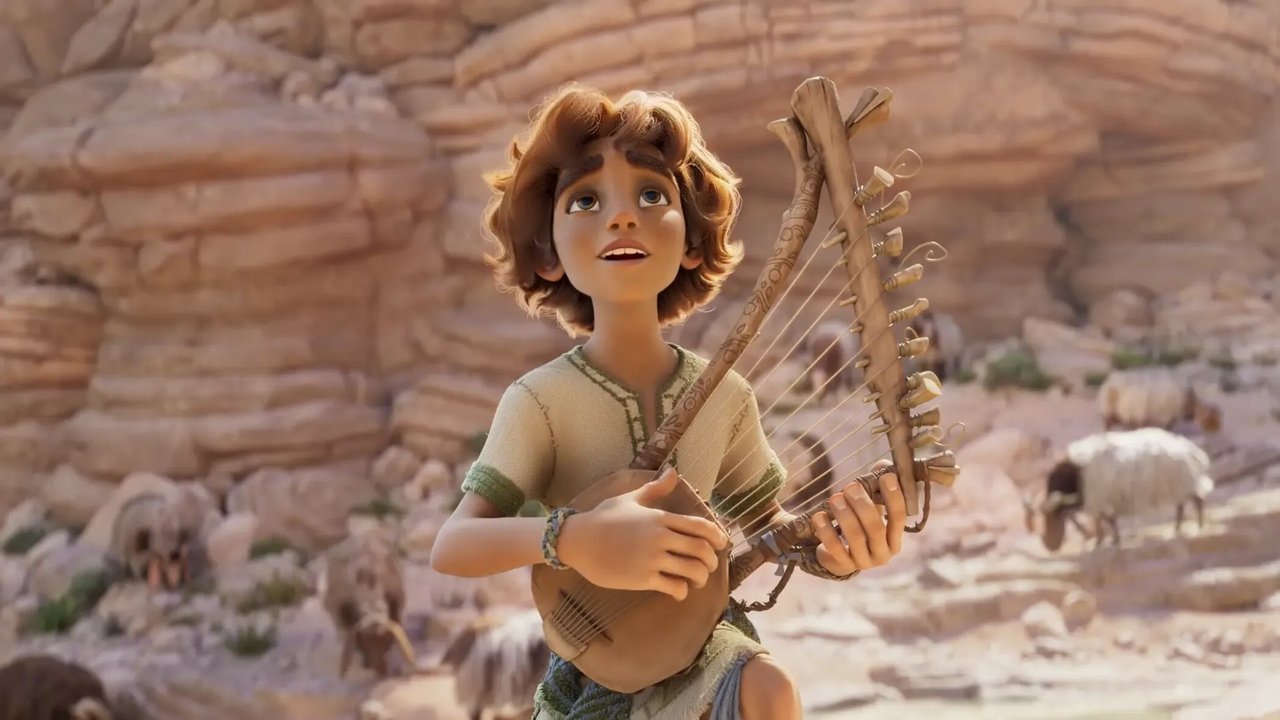Young David backdrop image